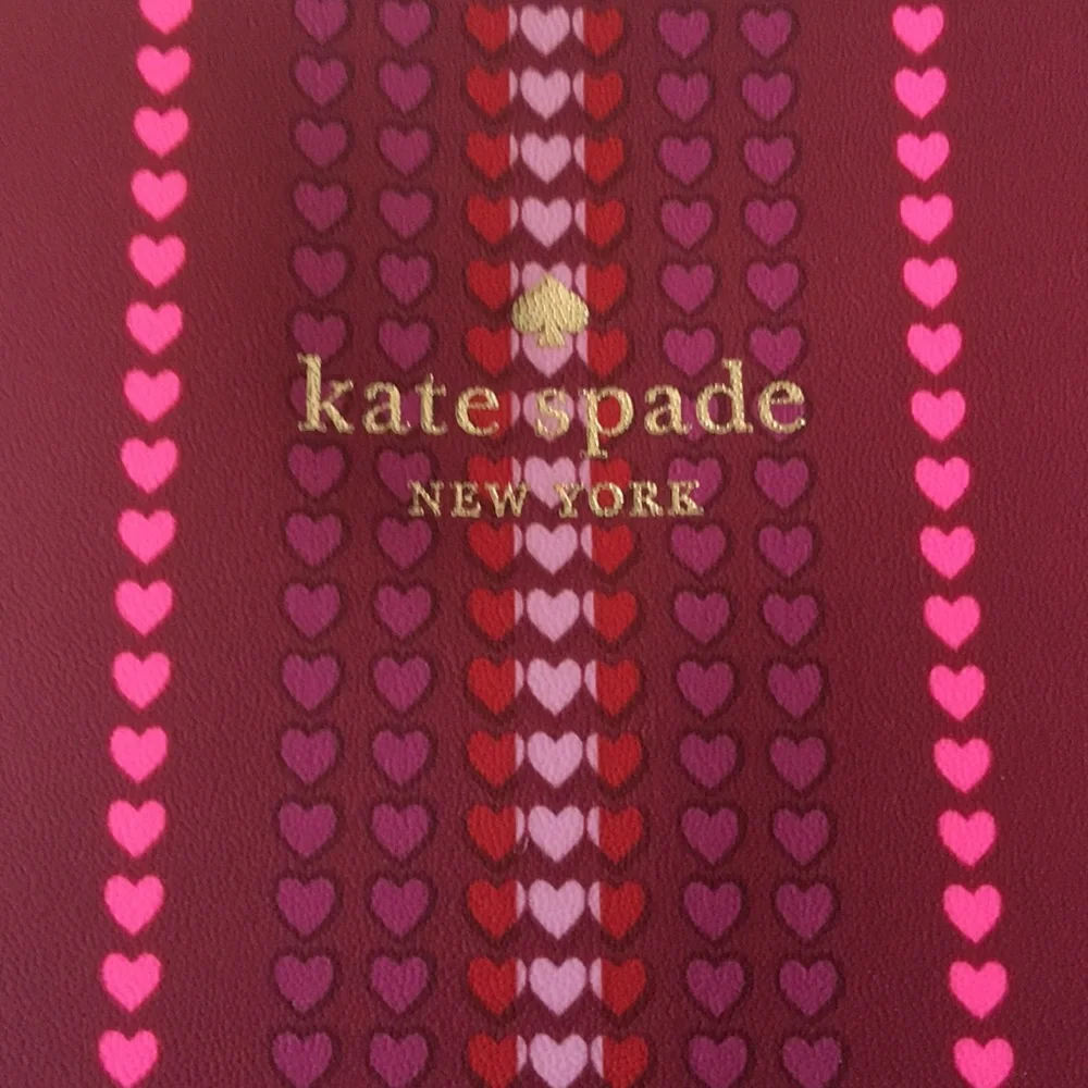 Kate Spade Kelsey Heart Print Tote NWT - Picture 3 of 16